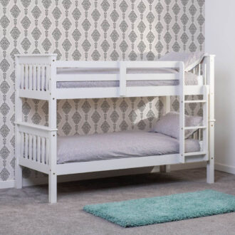 Neptune White 3ft Bunk Bed