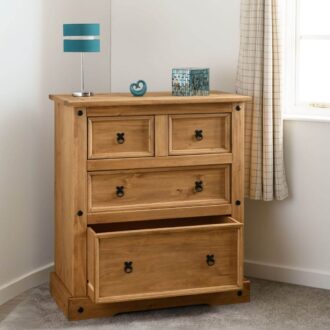 Corona 2+2 Drawer Chest