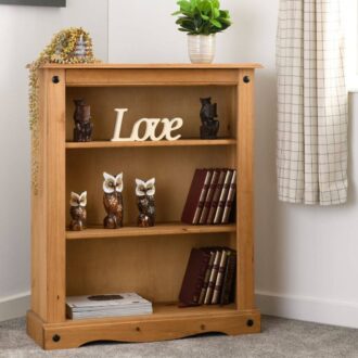 Corona low bookcase