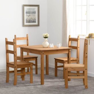 corona budget dining set