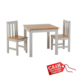 Ludlow Mini Dining Set Grey