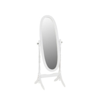 Contessa Cheval Mirror - white