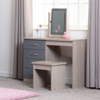 Nevada grey dressing table set