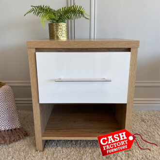 Seville Bedside Locker White