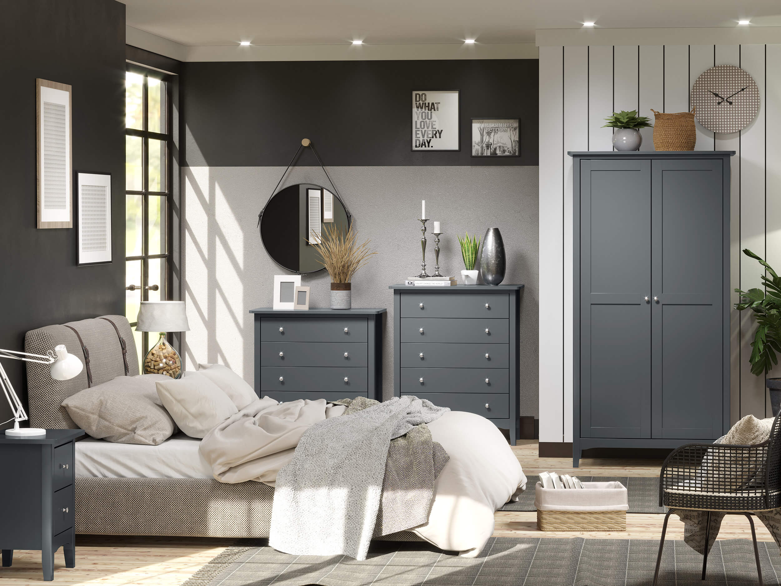 Como Blue Bedroom Range