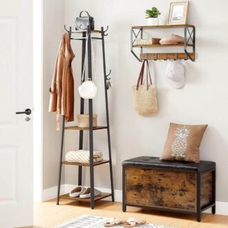 Song Coat Stand With Shelves