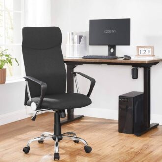 Song High Back Office Chair - Black