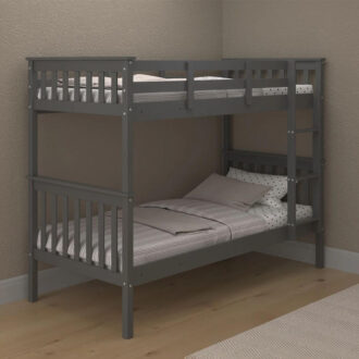 Rose Single Bunkbed - Grey