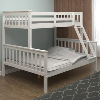 Rose Triple Bunkbed - White